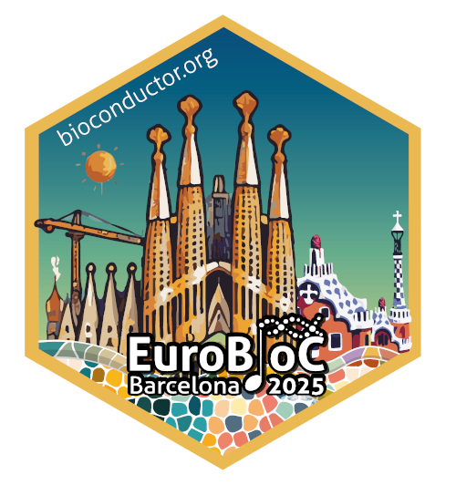EuroBioC2025 sticker design